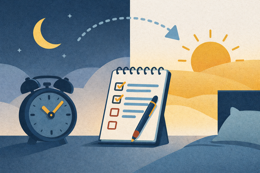 De Dagafsluiter | Morgen begint niet in de ochtend (+ invulblad)